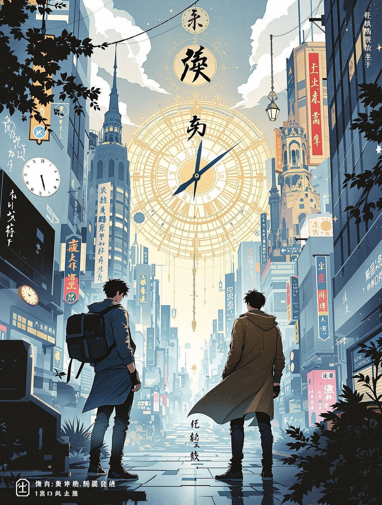 时光代理人漫画封面